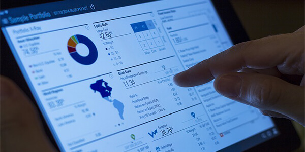 Designing website for financial service company