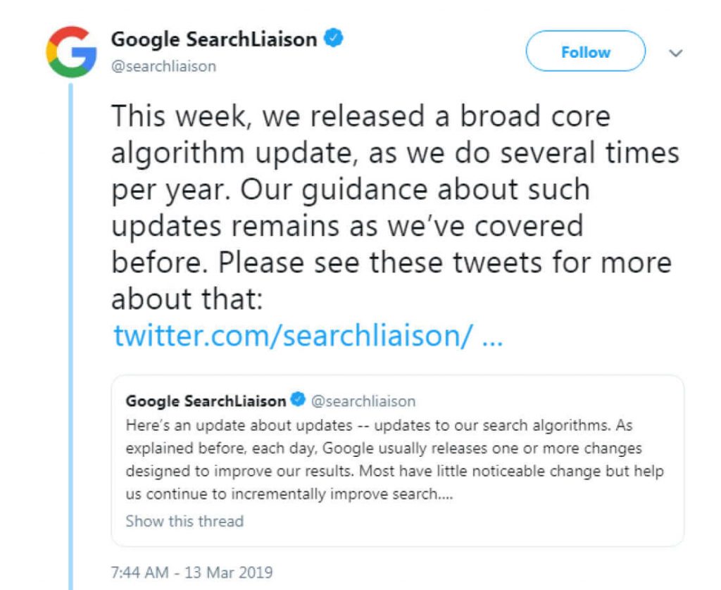 google florida update