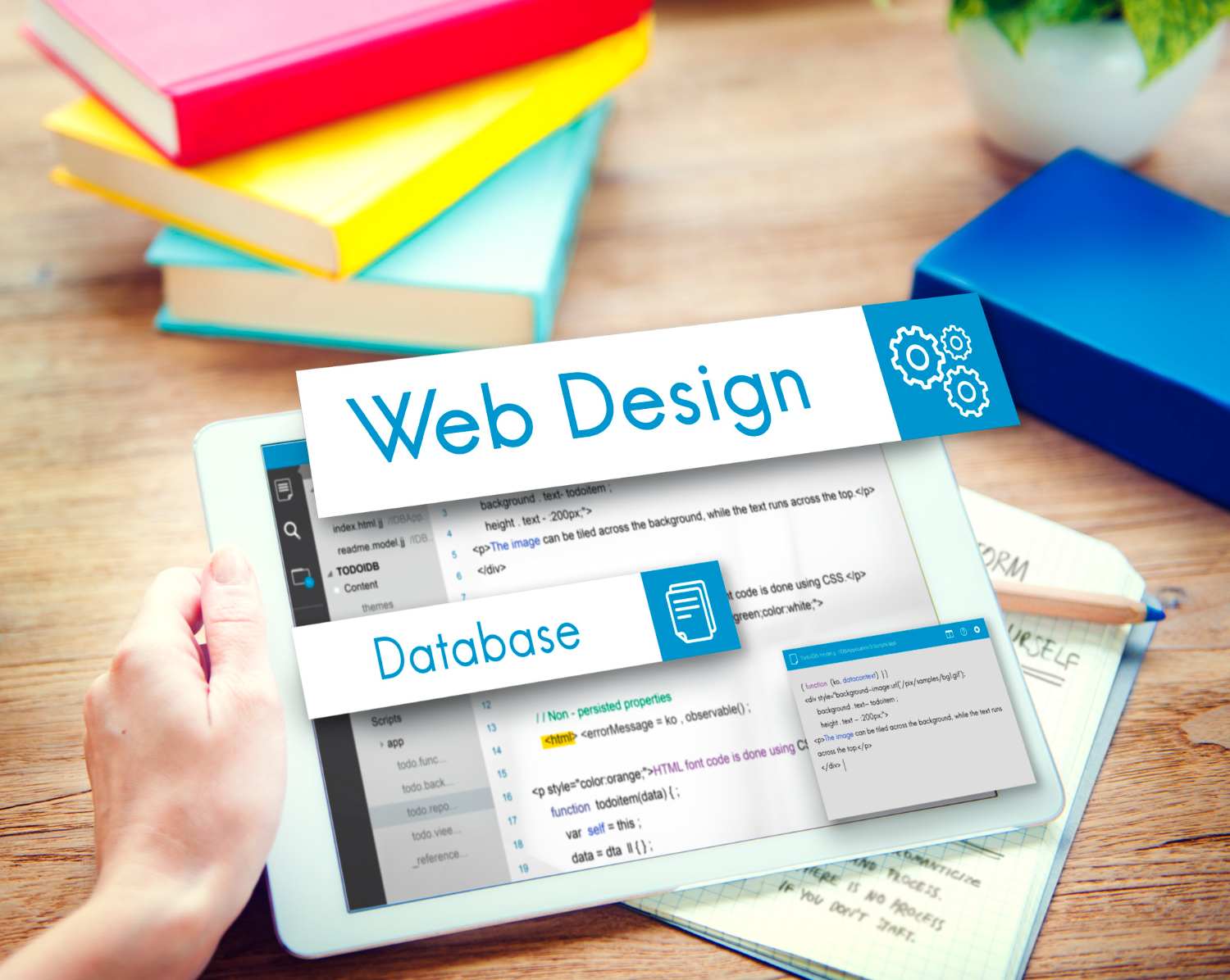 web-design-website-coding-concept