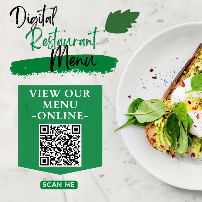 eTCS QR Code digital restaurant menu